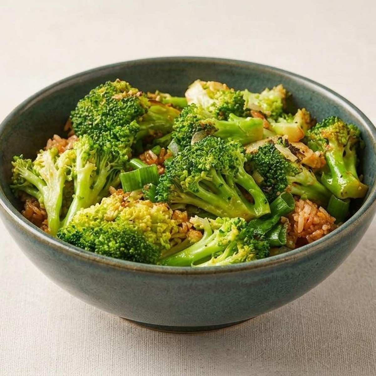 Broccoli & Rice from Hood Hibachi