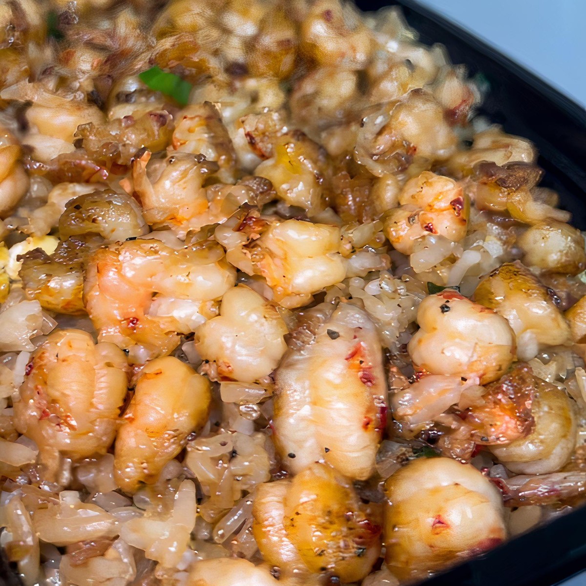 Crawfish & Rice from Hood Hibachi