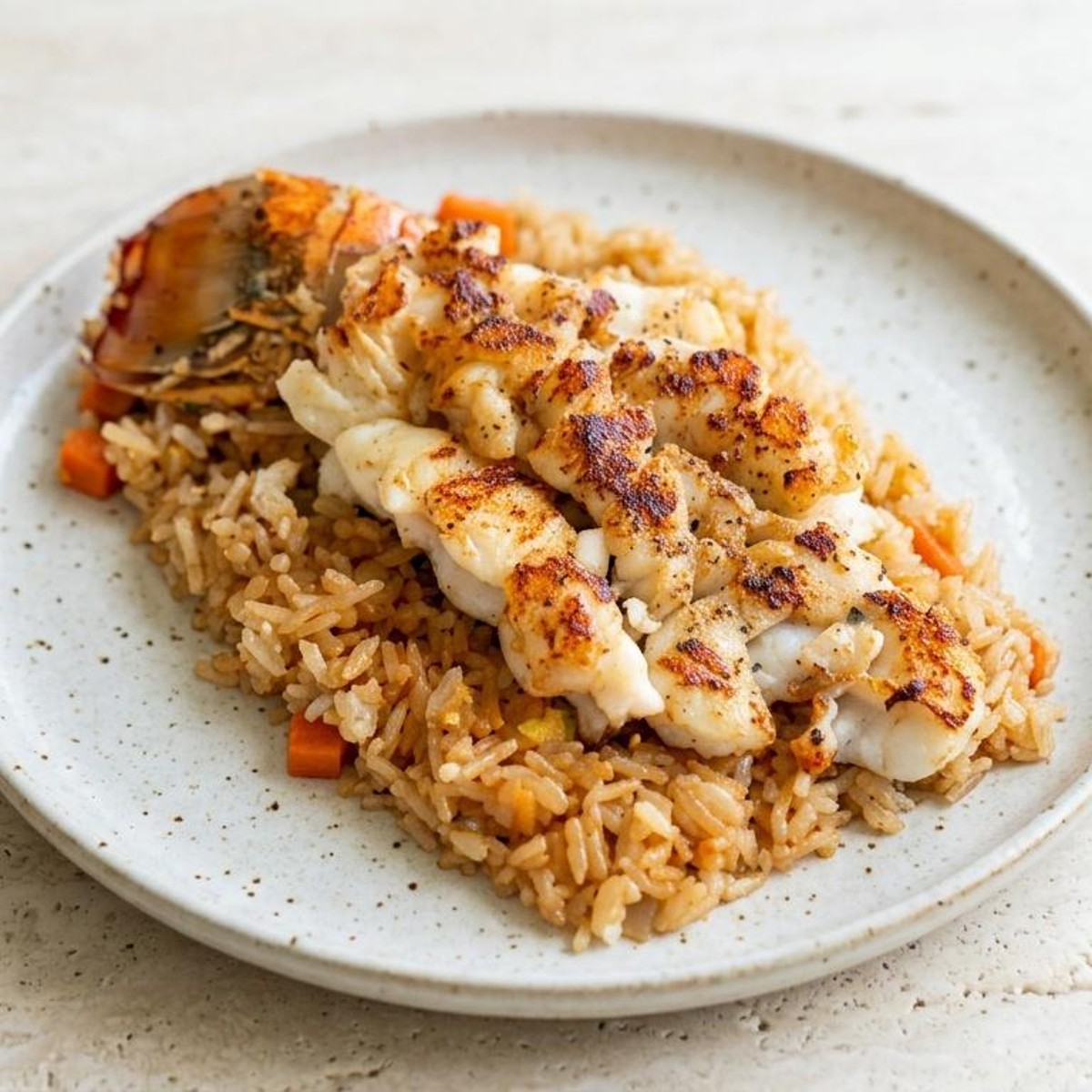 Lobster & Rice from Hood Hibachi