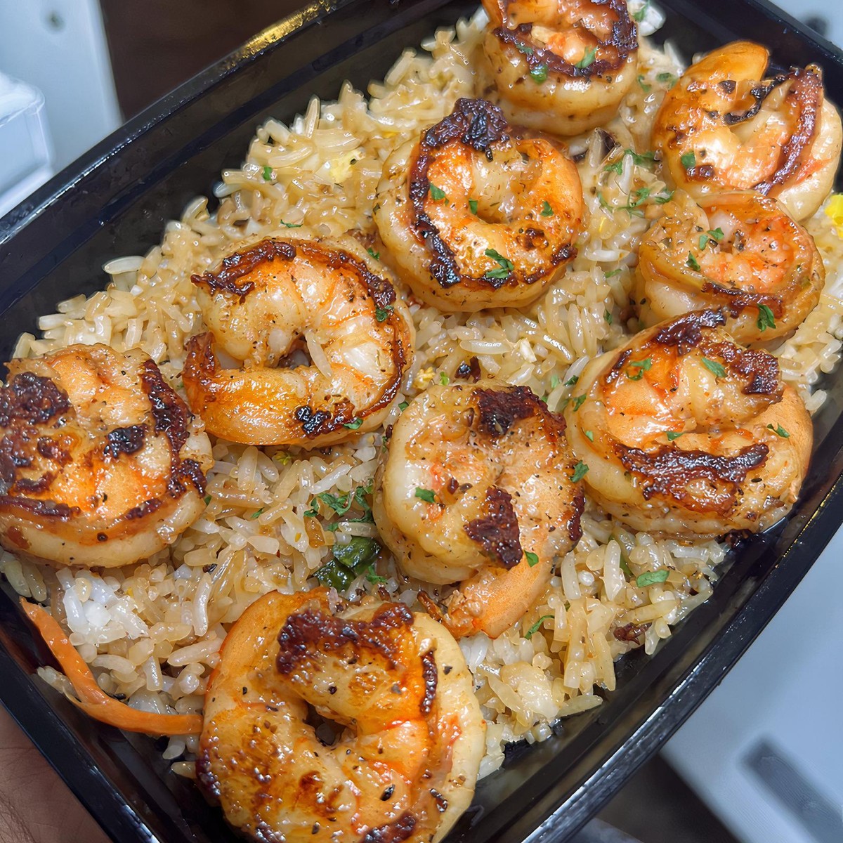 Shrimp from Hood Hibachi